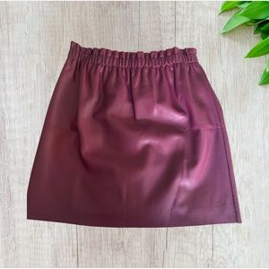 Loft Pleather Skirt